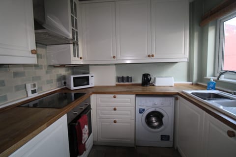 Electric kettle, cleaning supplies