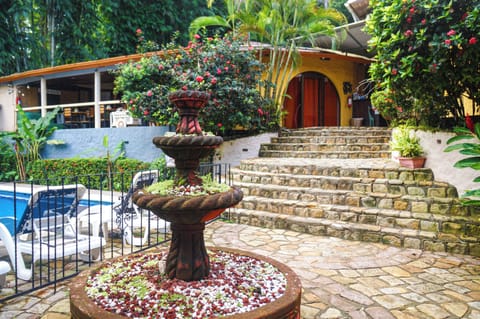 Outdoor pool, open 8:00 AM to 8:00 PM, pool umbrellas, sun loungers