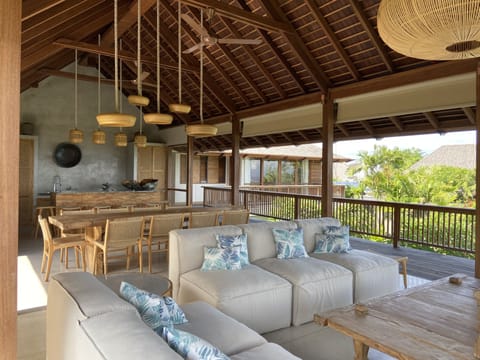 Luxury Villa, Ocean View | Living area