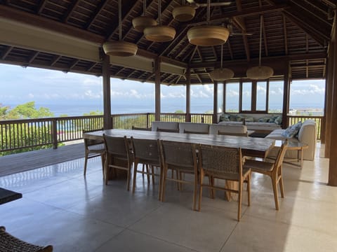 Luxury Villa, Ocean View | Living area