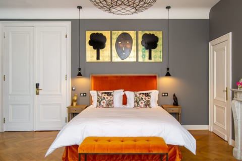 Luxury Double Room | Egyptian cotton sheets, premium bedding, down comforters, pillowtop beds