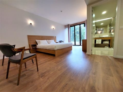 Hypo-allergenic bedding, individually decorated, individually furnished