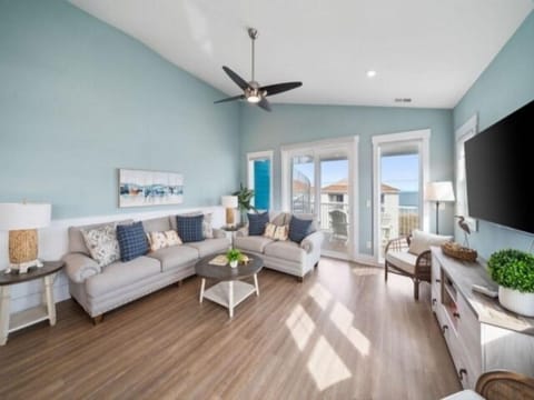 Townhome, 5 Bedrooms | Living room | TV