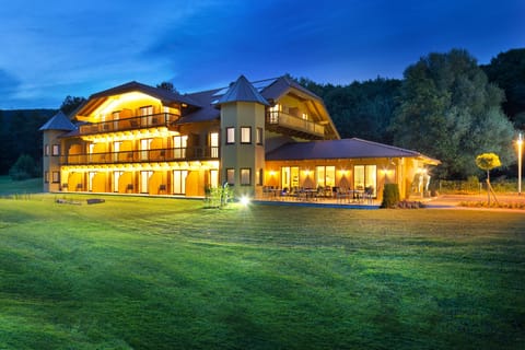 Front of property - evening/night