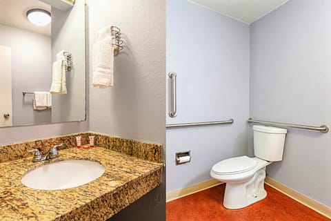 Free toiletries, towels