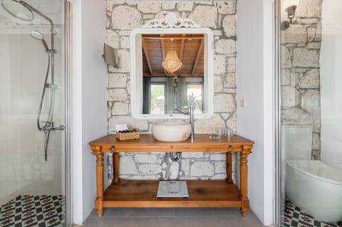 Superior Room | Bathroom | Shower, free toiletries, hair dryer, bidet