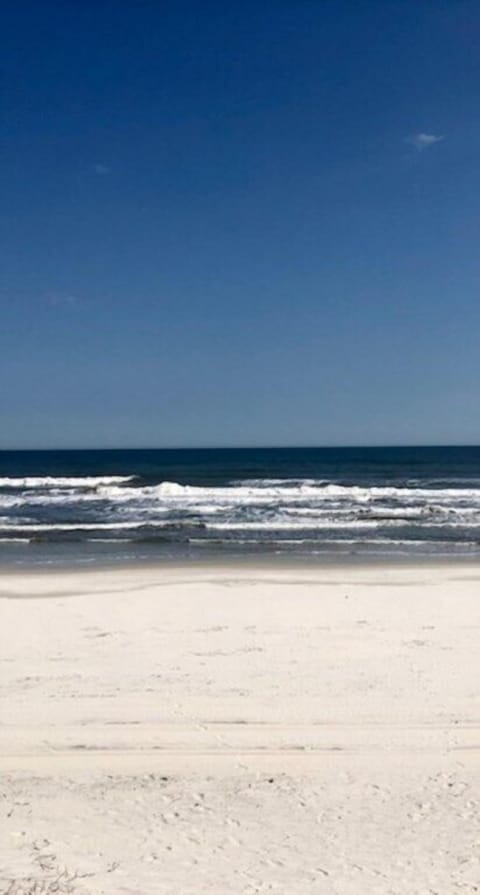 On the beach