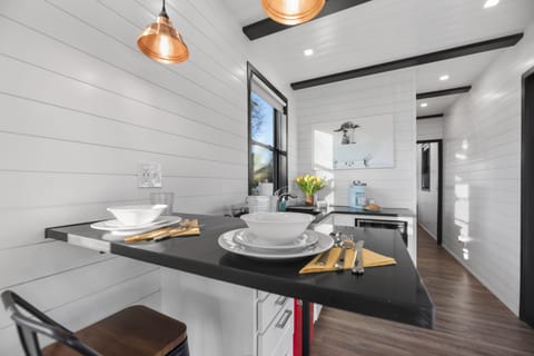 Luxury Suite | Private kitchenette | Mini-fridge, microwave, stovetop, coffee/tea maker