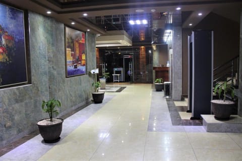 Interior entrance