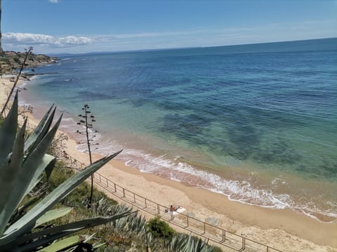 Beach nearby, white sand
