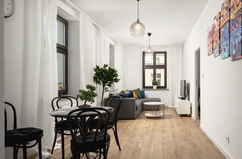 Comfort Condo | Living area | 80-cm Smart TV with cable channels, TV