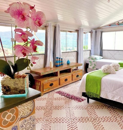 Panoramic Double Room | 1 bedroom, hypo-allergenic bedding, minibar, free WiFi