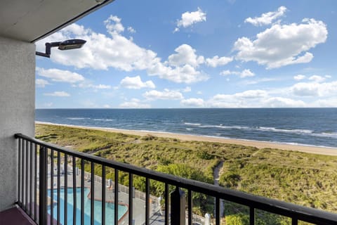 Standard Room, 1 King Bed, Balcony, Oceanfront (Larger Room;with Sofabed) | In-room safe, desk, laptop workspace, iron/ironing board