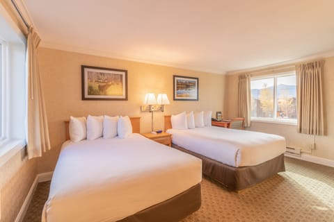 Superior Room, 2 Double Beds, Refrigerator & Microwave, Mountain View | Premium bedding, desk, blackout drapes, iron/ironing board