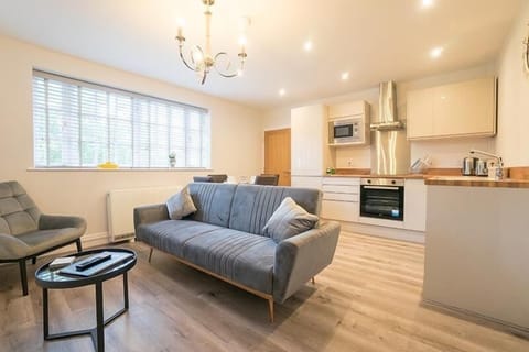 Apartment, 1 Bedroom | Living area | 55-inch Smart TV with digital channels, TV