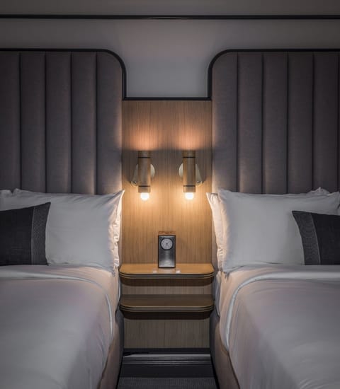 Premium bedding, in-room safe, individually decorated