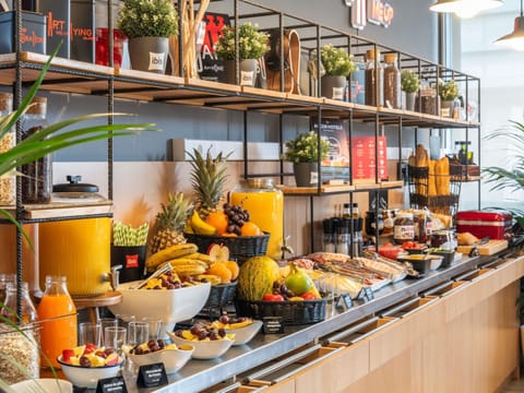 Daily buffet breakfast for a fee