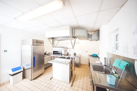 Shared fridge, microwave