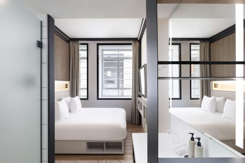 Premium bedding, minibar, in-room safe, laptop workspace