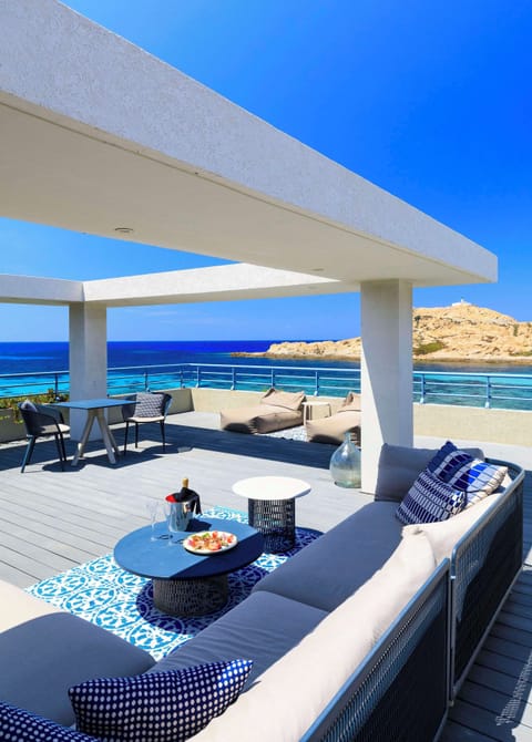 Exclusive Room, 1 King Bed, Terrace (Larger Room) | Balcony