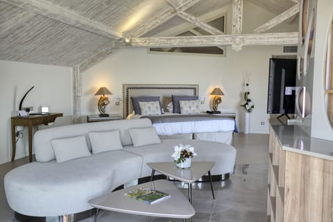 Exclusive Room, 1 King Bed, Terrace (Larger Room) | Premium bedding, minibar, in-room safe, desk