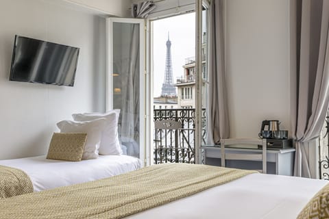 Triple Room, Eiffel Tower View | View from room