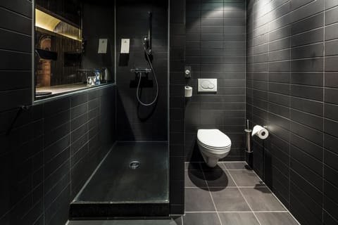 Comfort Room, 1 Double Bed (Windowless) | Bathroom | Free toiletries, hair dryer, towels, soap