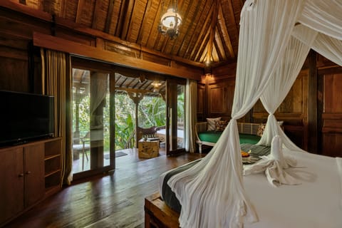 Villa | 1 bedroom, minibar, bed sheets
