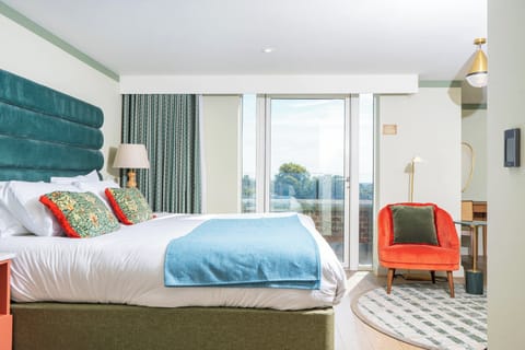 Hypo-allergenic bedding, in-room safe, individually decorated