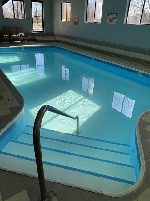 Indoor pool, outdoor pool