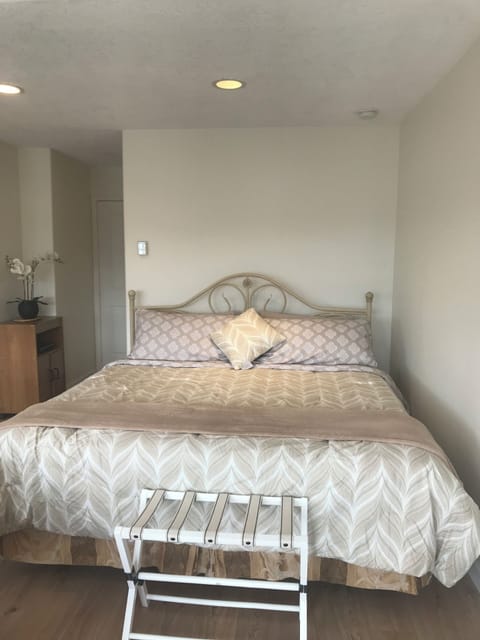 Deluxe Studio Suite, 1 King Bed, Kitchenette (Hummingbird Suite) | Living area | LED TV, streaming services