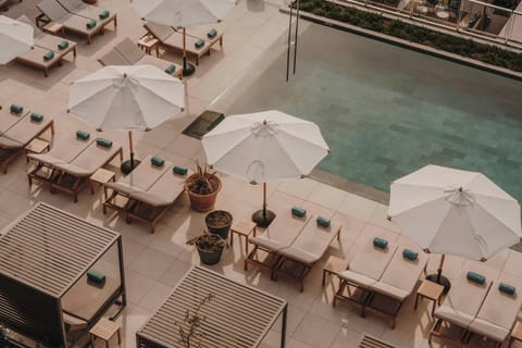 2 outdoor pools, pool umbrellas, sun loungers