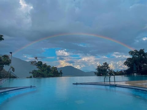 Outdoor pool, open 8:00 AM to 8:30 PM, pool umbrellas, sun loungers