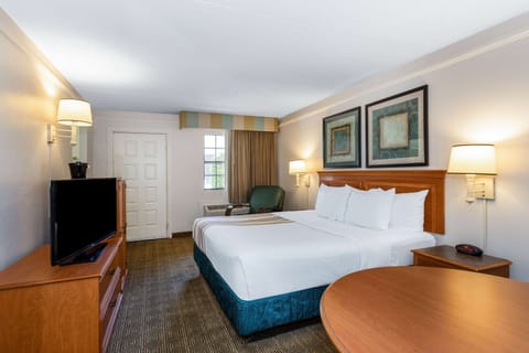 Deluxe Room, 1 King Bed, Non Smoking | Premium bedding, pillowtop beds, desk, blackout drapes