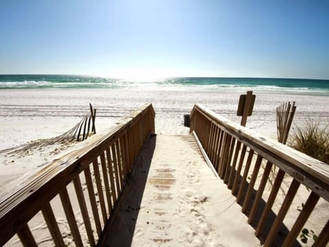 On the beach