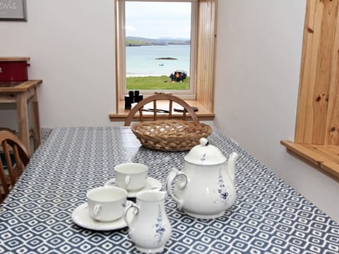 Fridge, dishwasher, cookware/dishes/utensils