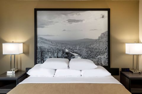 Room, 1 King Bed, Non Smoking | Blackout drapes, iron/ironing board, WiFi (free), bed sheets