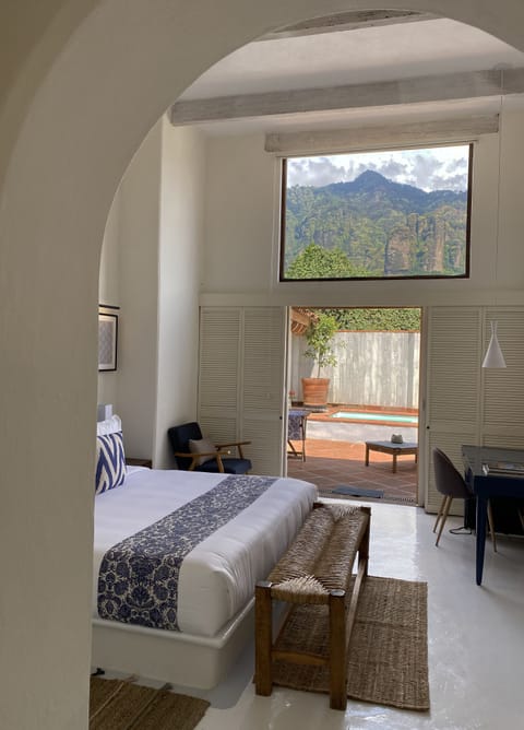 Panoramic Double Room, Terrace, Mountain View | Premium bedding, down comforters, Select Comfort beds, minibar