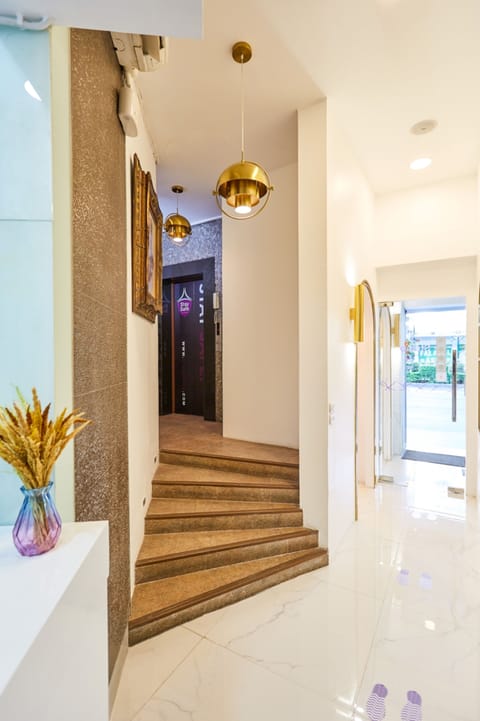 Interior entrance