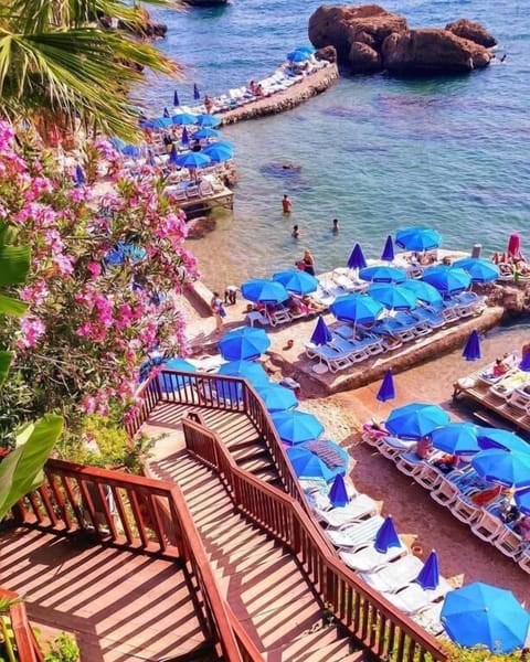 Private beach nearby