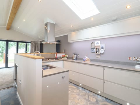 Fridge, dishwasher, electric kettle, toaster