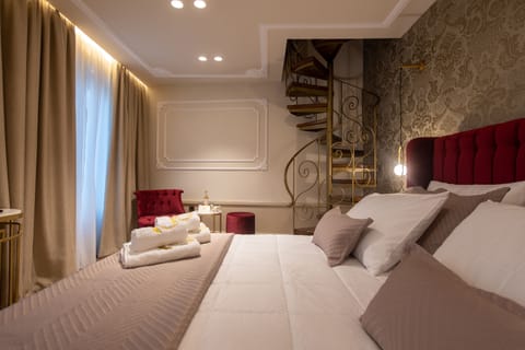 Family Suite | Frette Italian sheets, premium bedding, pillowtop beds, minibar