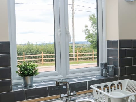 Fridge, dishwasher, electric kettle, toaster