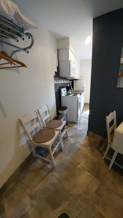 Deluxe Double Room, 2 Double Beds | Private kitchen | Fridge, microwave, coffee/tea maker, toaster