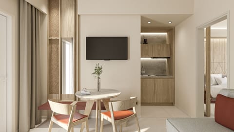 Frette Italian sheets, in-room safe, blackout drapes, soundproofing