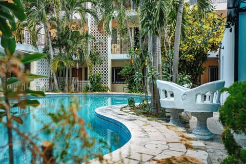 Seasonal outdoor pool