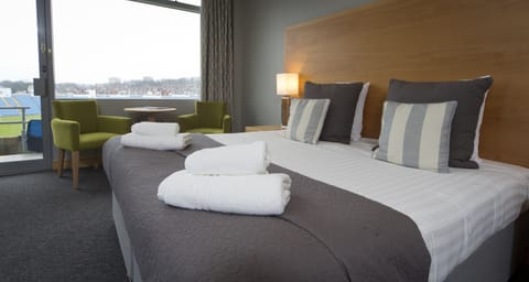 Superior Double Room, Pitch View | Egyptian cotton sheets, desk, blackout drapes, iron/ironing board