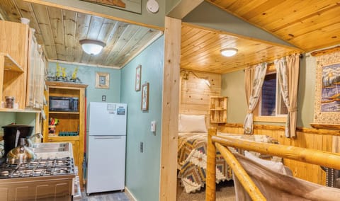 12 - Birdhouse Cabin (duplex) | Iron/ironing board, free WiFi, bed sheets