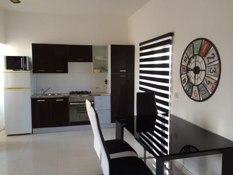 Apartment, 1 Bedroom | Private kitchen | Full-size fridge, microwave, dishwasher