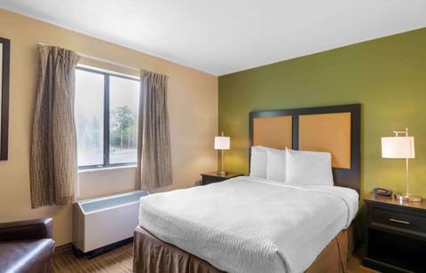 Studio, 1 Queen Bed, Non Smoking | Desk, laptop workspace, iron/ironing board, free WiFi